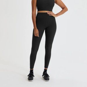 Girlfriend Collective Black RIB High-Rise Legging Size M